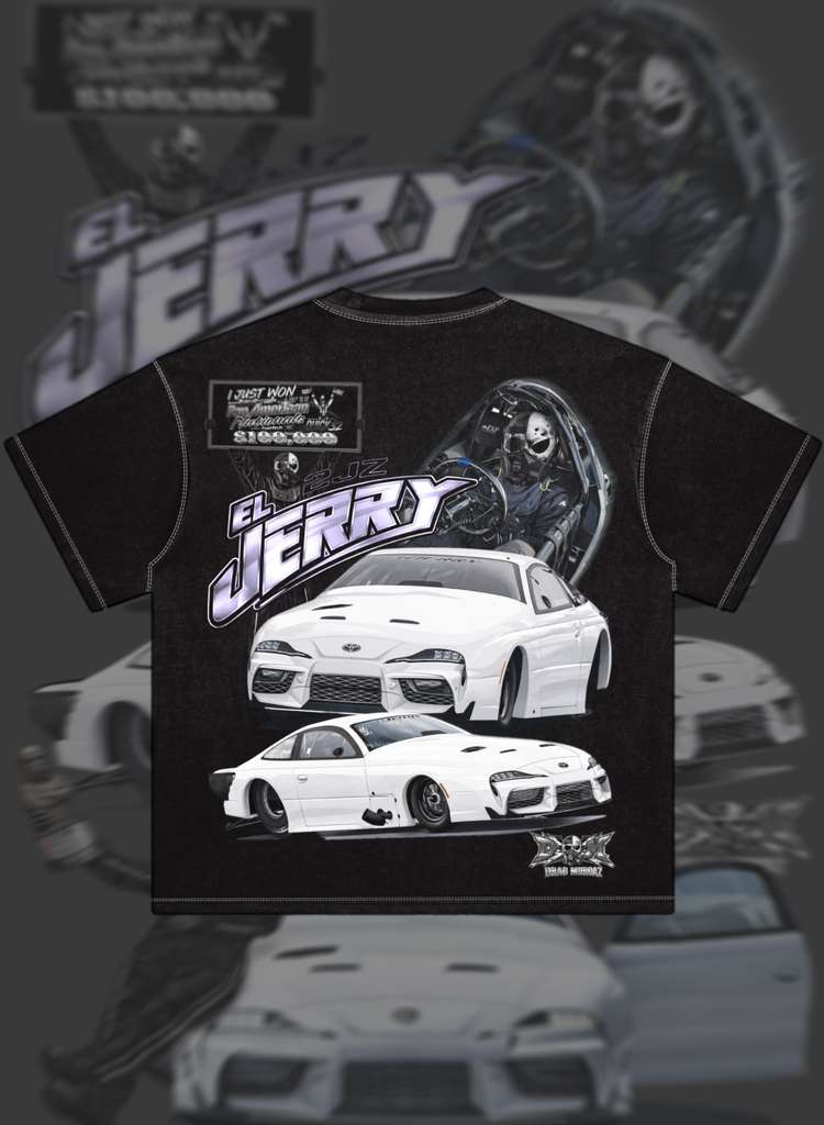 El Jerry black oversized