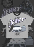 El Jerry white oversized